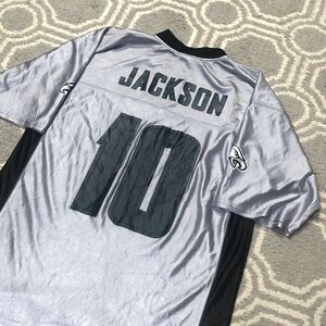 DeSean Jackson Philadelphia Eagles Jersey Size Large Gray #10 NFL Team Apparel